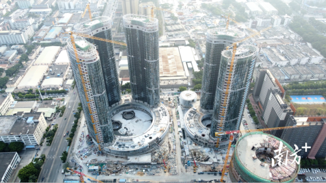 OPPO长安研发中心项目现场。受访者供图